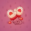 Snow Mittens #21095
