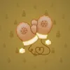 Snow Mittens #2134