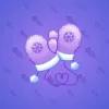 Snow Mittens #21356