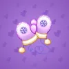Snow Mittens #216