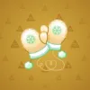 Snow Mittens #21680