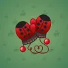 Snow Mittens #21739