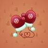 Snow Mittens #21820