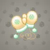 Snow Mittens #21934