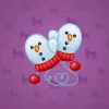 Snow Mittens #22173