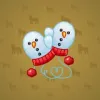 Snow Mittens #22174