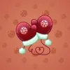 Snow Mittens #2241