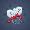 Snow Mittens #22489