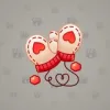 Snow Mittens #2267