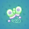 Snow Mittens #2278