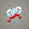 Snow Mittens #22808
