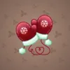 Snow Mittens #23542