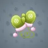 Snow Mittens #23678