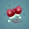 Snow Mittens #23729
