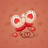 Snow Mittens #23989