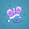 Snow Mittens #2457