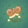 Snow Mittens #24587