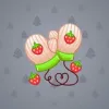 Snow Mittens #24625