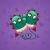 Snow Mittens #24791