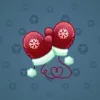 Snow Mittens #2489