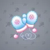 Snow Mittens #24918