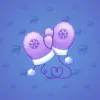 Snow Mittens #25095
