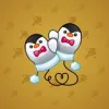 Snow Mittens #25128