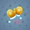 Snow Mittens #252