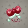 Snow Mittens #2524