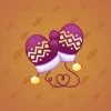 Snow Mittens #2528