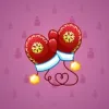 Snow Mittens #25477