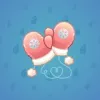 Snow Mittens #2549
