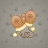 Snow Mittens #25519