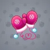 Snow Mittens #25792