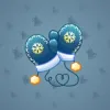 Snow Mittens #25816