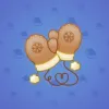 Snow Mittens #25840