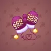 Snow Mittens #25851