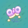 Snow Mittens #2631