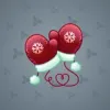 Snow Mittens #2648