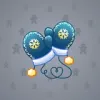 Snow Mittens #2669