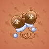 Snow Mittens #2862