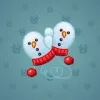 Snow Mittens #2877