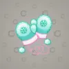 Snow Mittens #2884