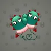 Snow Mittens #295