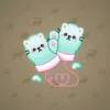 Snow Mittens #2952