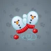 Snow Mittens #2990
