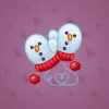 Snow Mittens #3294