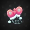 Snow Mittens #349