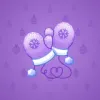 Snow Mittens #3563