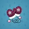 Snow Mittens #3634